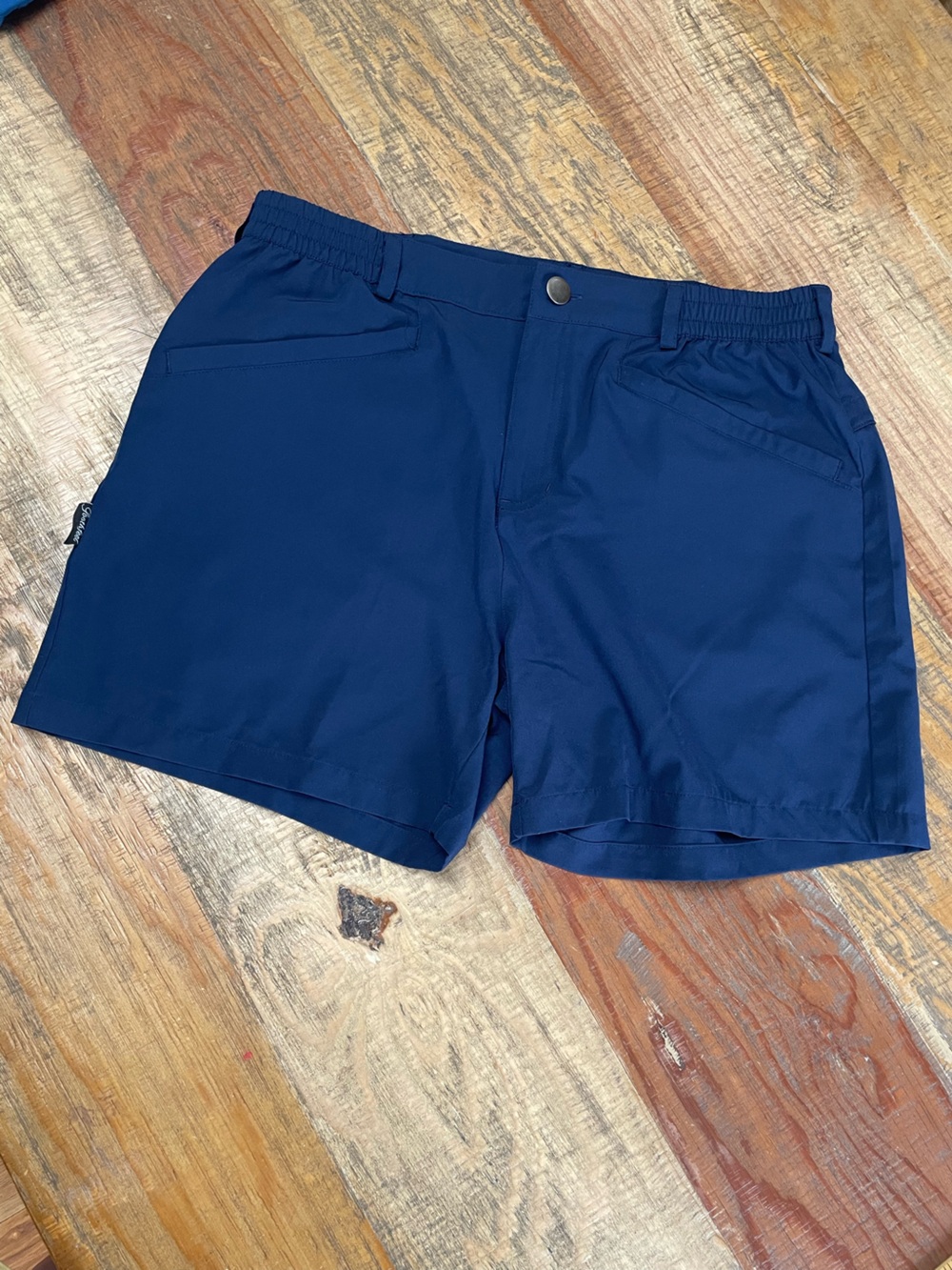 Soothfeel Women's Large Navy Athletic Shorts outdoor hiking fishing golf